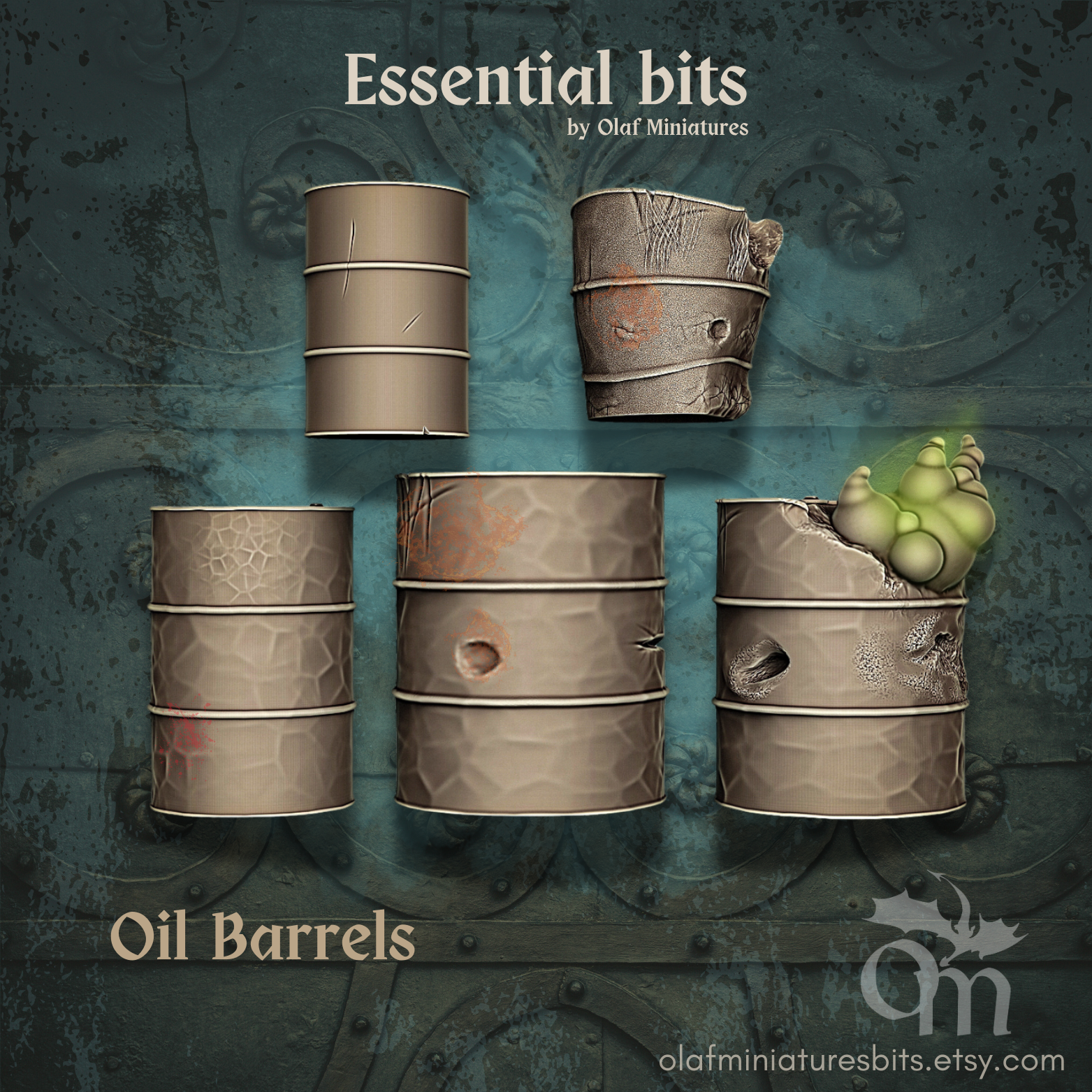 Oil barrels